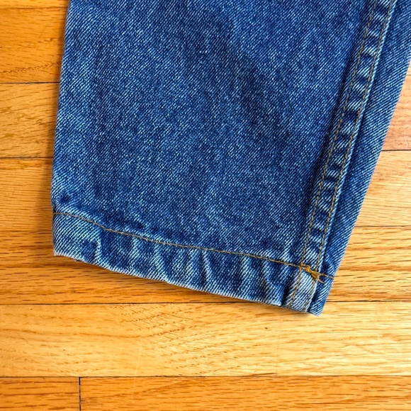 Vintage 90s High-Waisted Embroidered Jeans - Picture 6 of 8